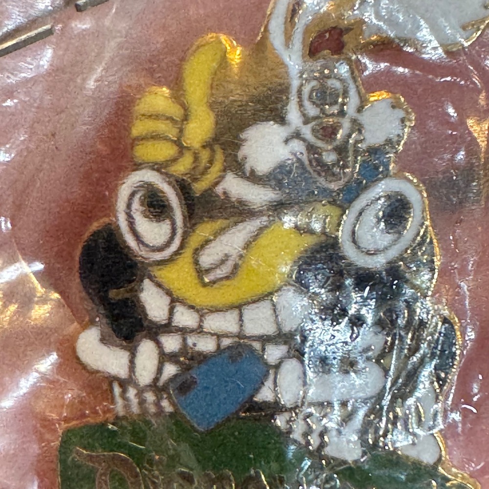 Vintage Disneyland Roger Rabbit Benny the Cab Pin Disney Amblin Taiwan Enamel - Picture 6 of 6